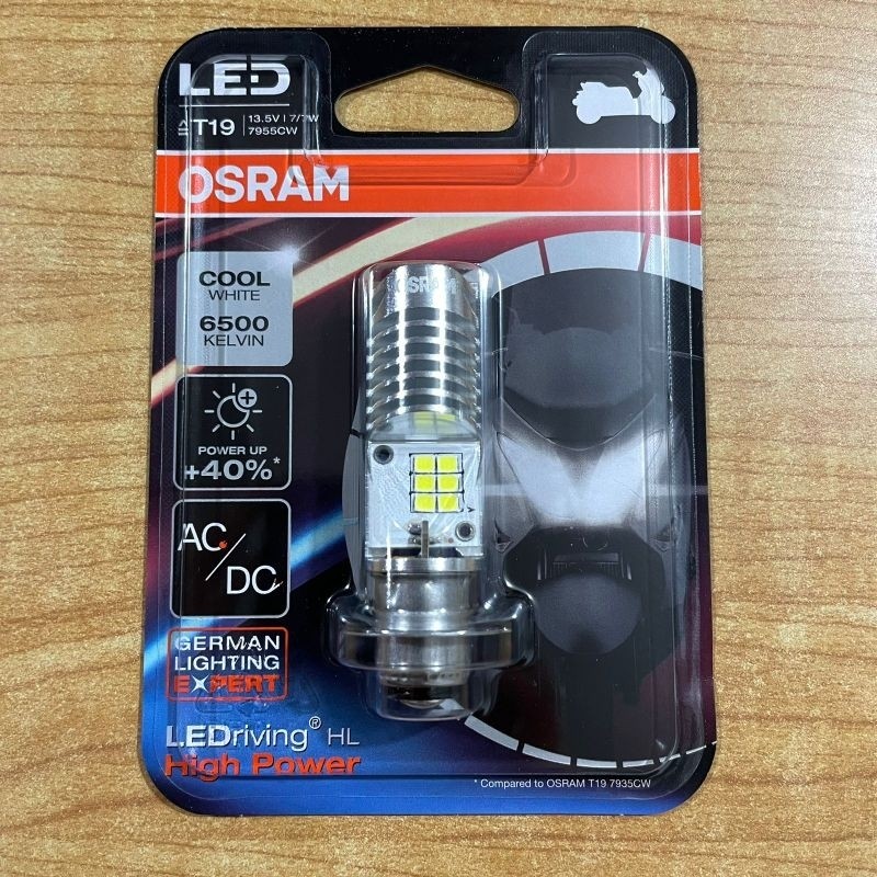 lampu depan motor led osram h6 / bebek 7 watt original