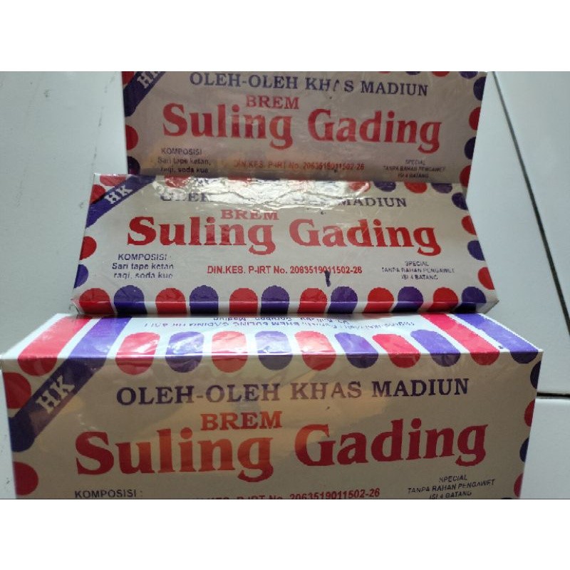 

Brem madiun suling gading asli/brem asli/suling gading