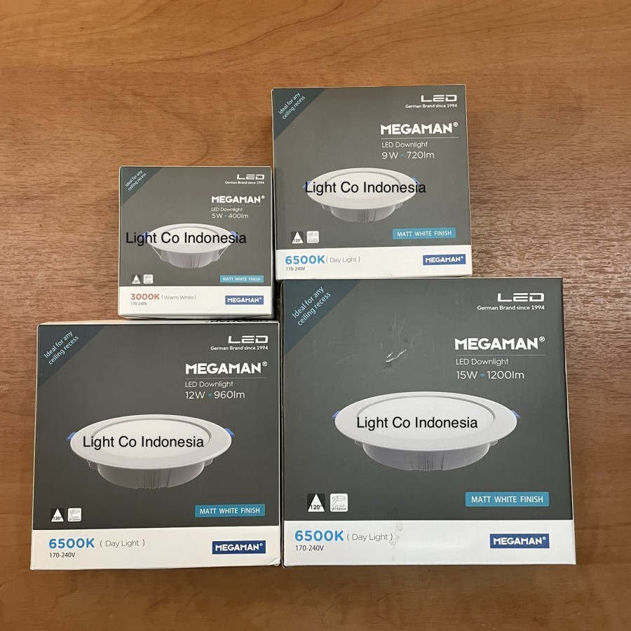 Downlight Megaman 5w 9w 12w 15w led / downlight led megaman