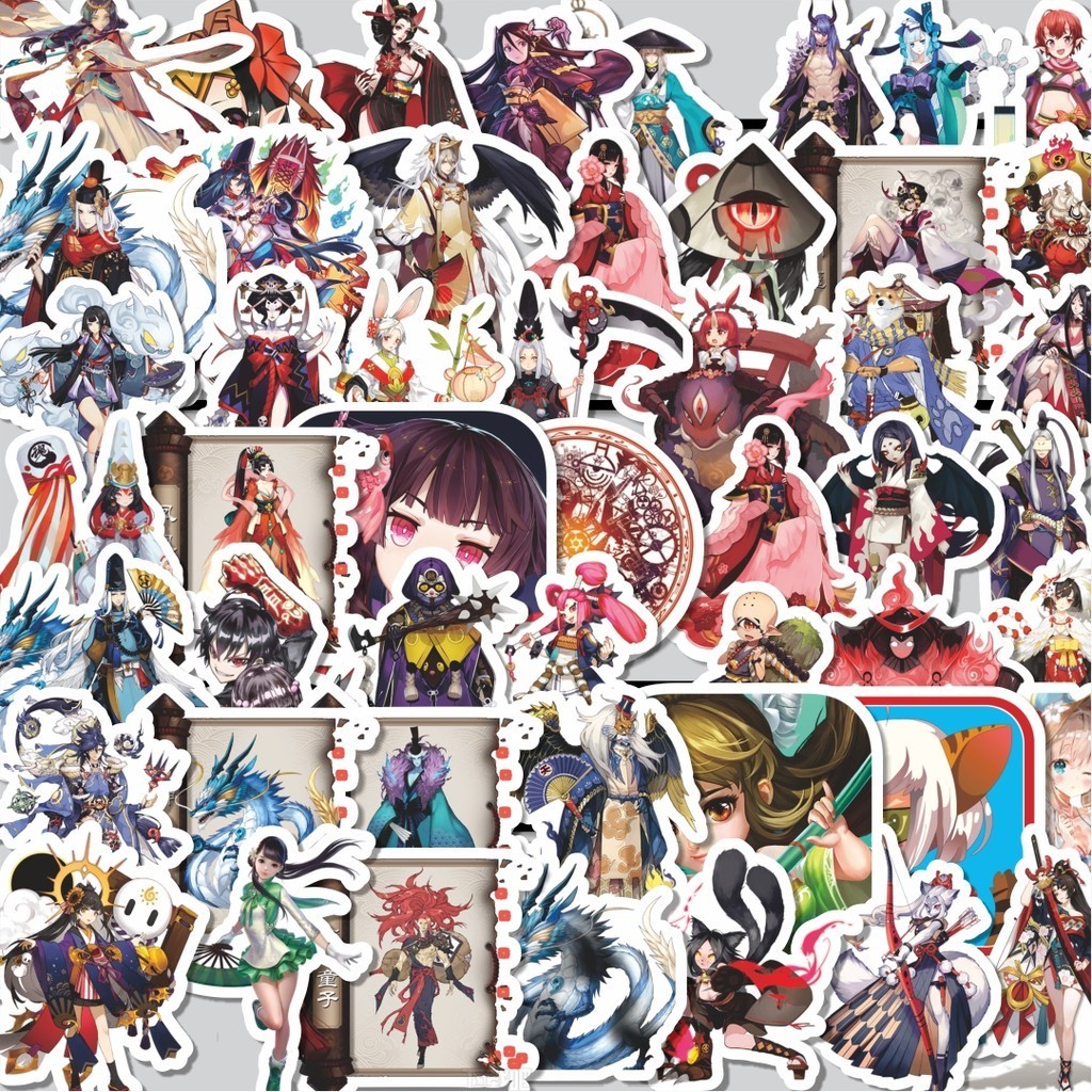 

Stiker Cutting Pack Stiker Anime Onmyōdō (Ilmu Sihir Jepang) Isi 100Pcs Series Aesthetic Lucu Keren Untuk Koper Bahan Vynil