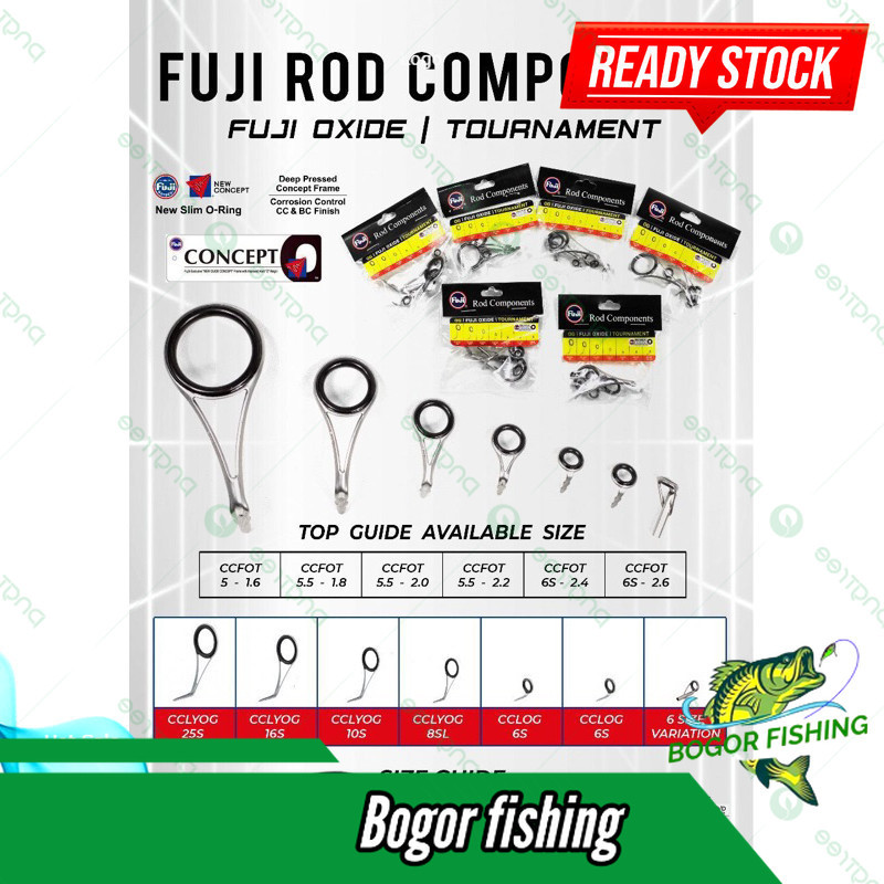 Ring guide set Fuji isi 7 pcs - Mamarit Fuji termurah