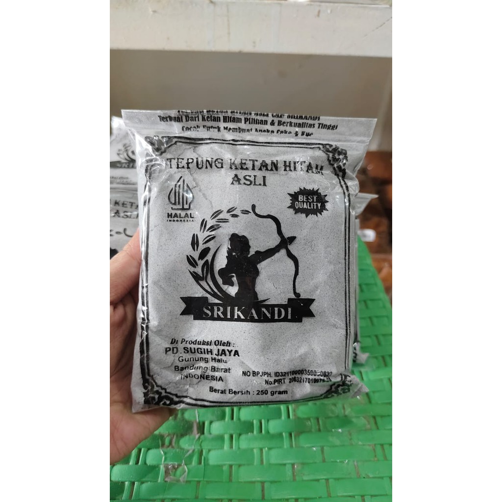 

Tepung Ketan Hitam Srikandi 250gr