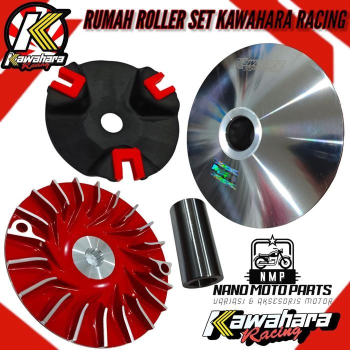 PULLY DEPAN SET KAWAHARA RACING RUMAH ROLLER DEPAN AEROX OLD AEROX NEW NMAX OLD NMAX NEW LEXI - PULL