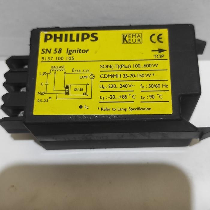 PHILIPS SN 58 IGNITOR lampu