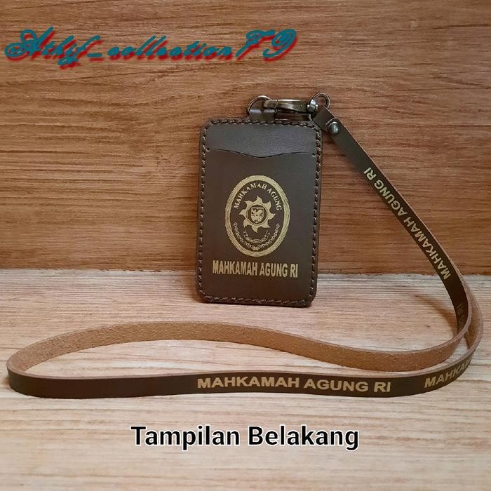 

Tempat Id Card Kulit MA Mahkamah Agung - Hitam