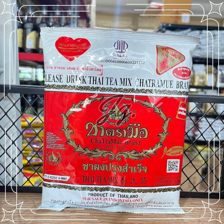 

Thai Tea Chatramue 400gr Rasa Unik Original