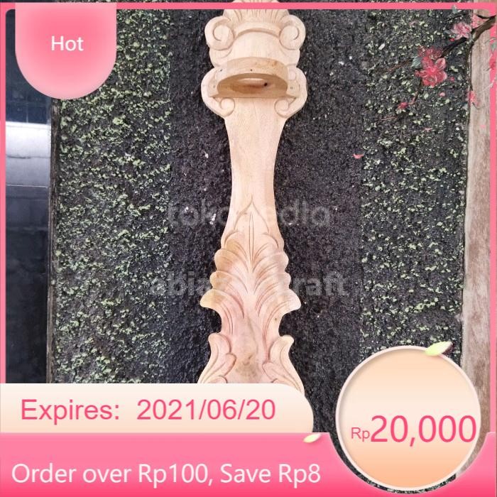 blawong keris & blawong tombak ukir natural LR9