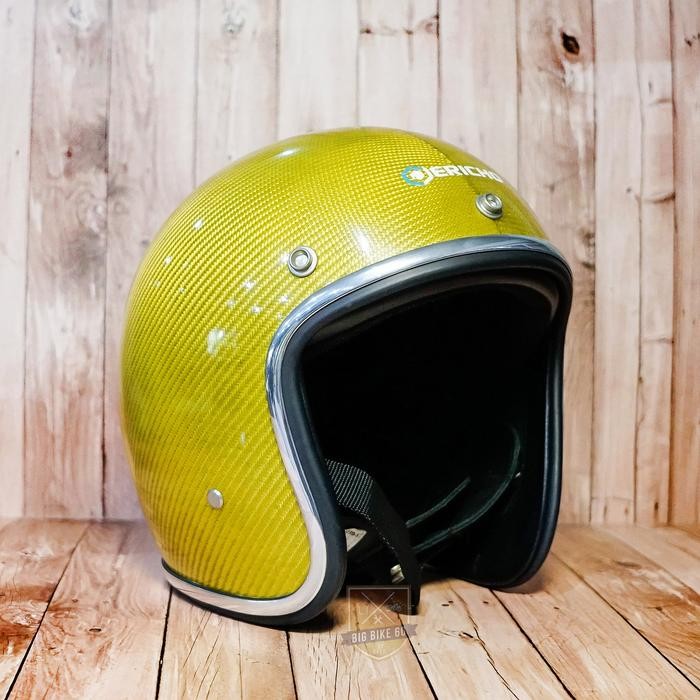 Helm Jericho Slimhead Carbon Gold Glossy