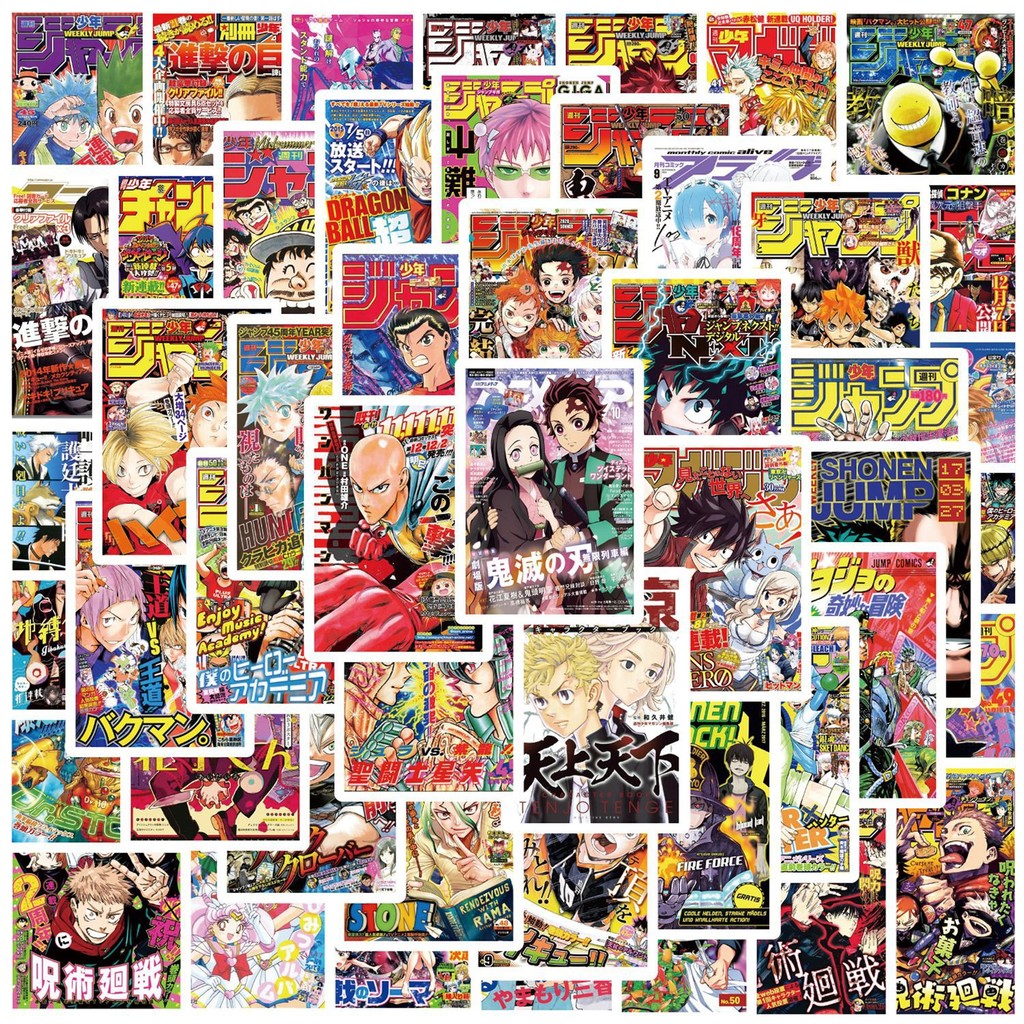 

50-110pcs Cartoon Poster Graffiti Sticker Luggage Notebook Computer Water Bottle Waterproof Stickers Kid Toy Decoration Supplies