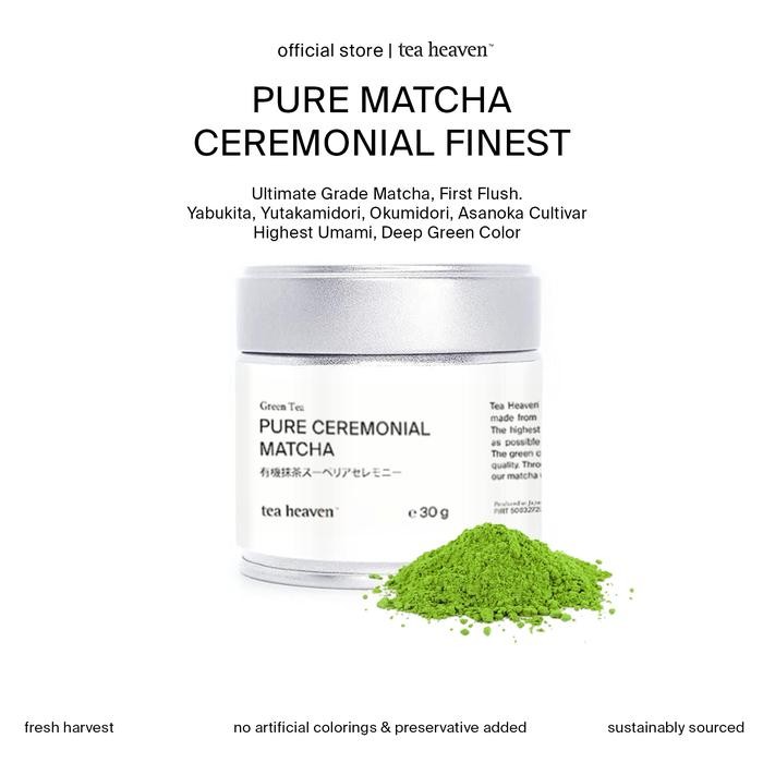 

Tea Heaven Pure Ceremonial Matcha Finest 30gr