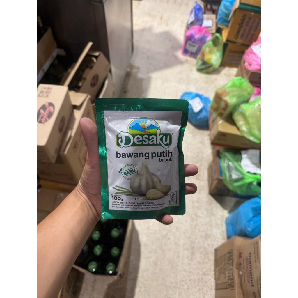 

Garlic Powder Desaku / Bubuk Bawang Putih Desaku - 100 Gram