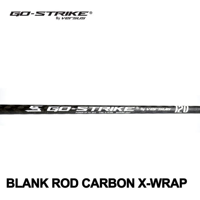 Blank Hollow Carbon GostrikeVersus Xtra Wraping 110 - 180 Cm - 10-20LBS, 135CM, FREE PARALON