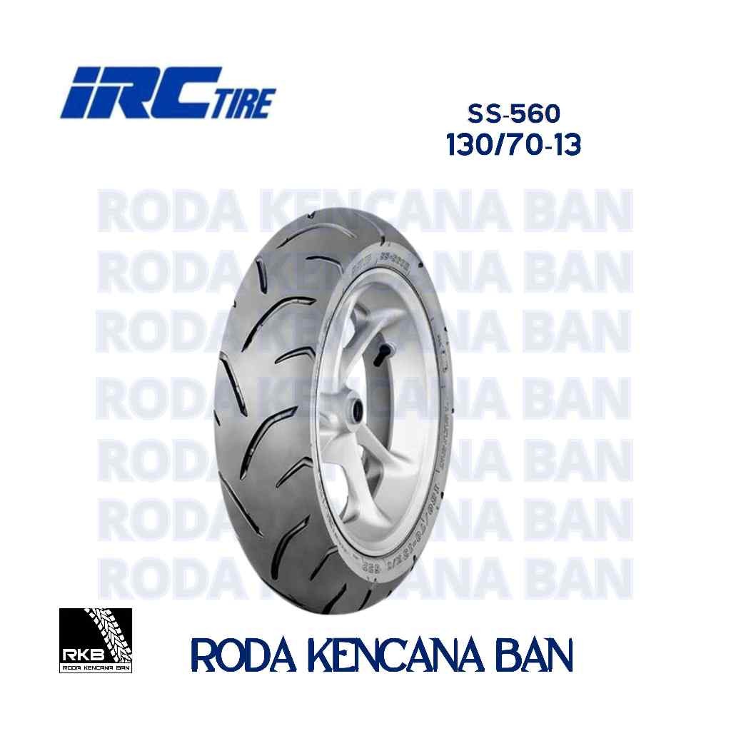 Ban Motor IRC SS-560 size 130/70 R13 - Tubetype Ban Belakang NMAX 155, PCX 160, Aerox 155
