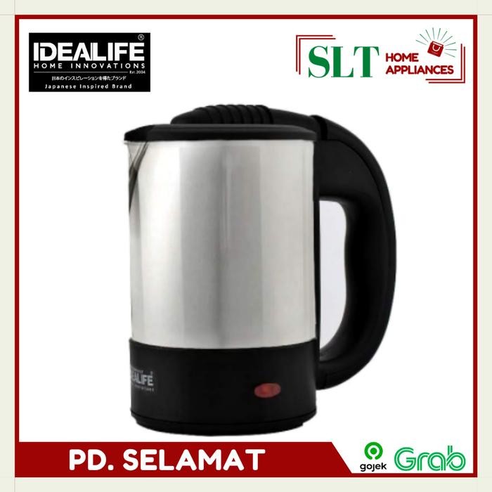 Idealife IL-110 Electric Kettle 0.5 Lt Teko Listrik 500 ml Teko Mini