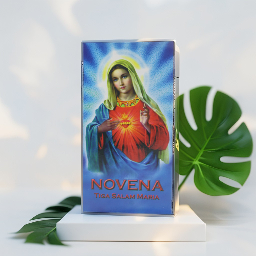 LEMBAR DOA NOVENA 3 SALAM MARIA / NOVENA TIGA SALAM MARIA / BUKU DOA KATOLIK / LEMBAR DOA ROSARIO KA