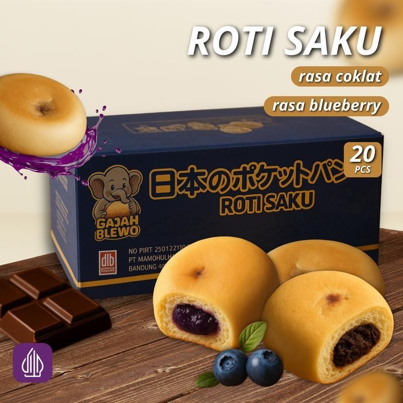 

HALAL COD Roti saku yang bisa disimpan pada suhu ruang selama 3 bulan/roti cokelat/rotiblueberry/roti kemasan satuan/kue yang enak danmurah/Kotak hampers cantik/snack/satu kotakberisi 20 roti murah