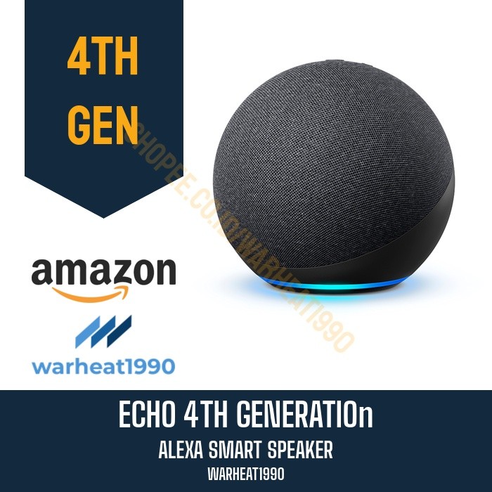 Amazon Echo 4 / 4th Generation Alexa Smart Speaker ORIGINAL