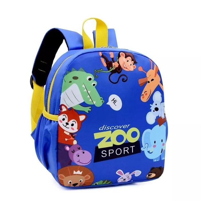 Tas Premium Tas Ransel Gendong Anak Paud Motif Kartun 3 Untuk Umur 2 Tahun Sampai 4 Tahun ringan Bag
