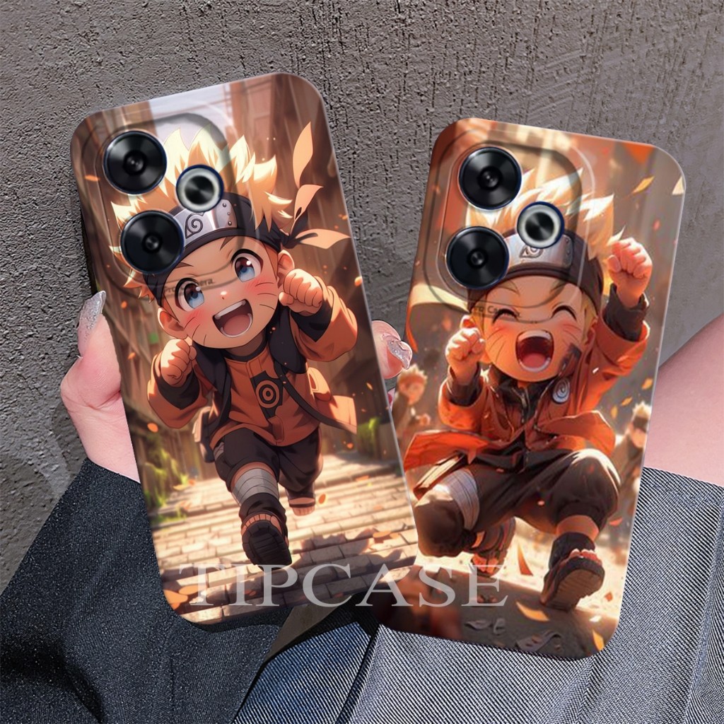 Softcase Poco F6 F4 F3 Case Pelindung Camera motif Anime