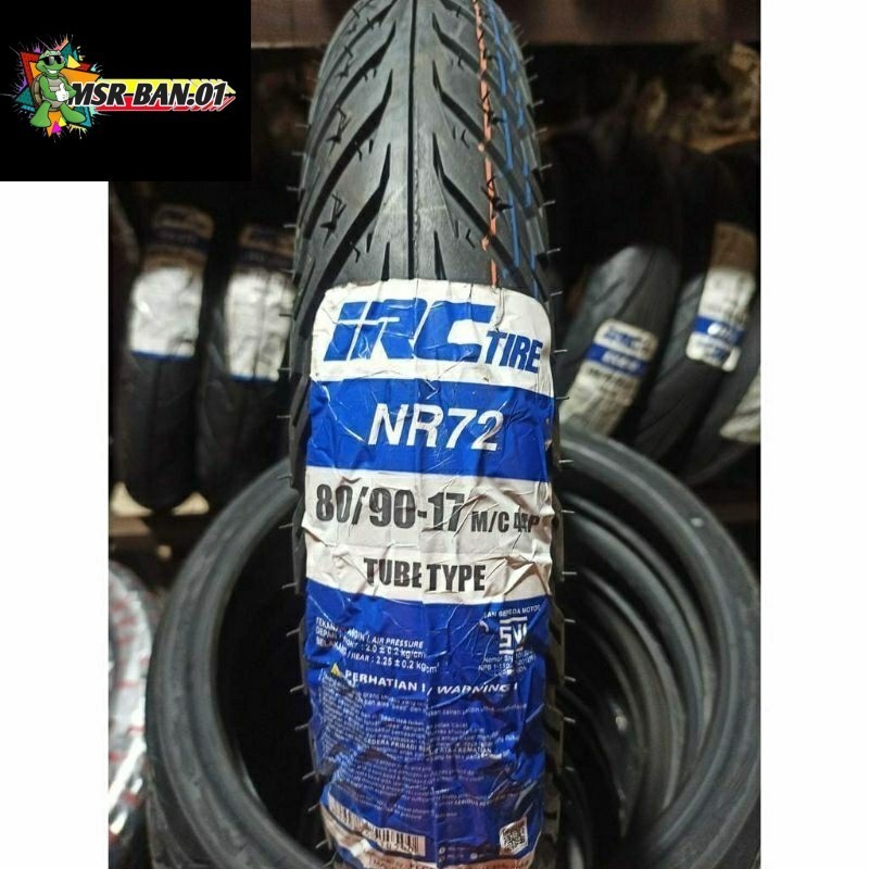 ban belakang motor supra fit, vega, revo, jupiter dll ukuran 80/90-17 merk irc second