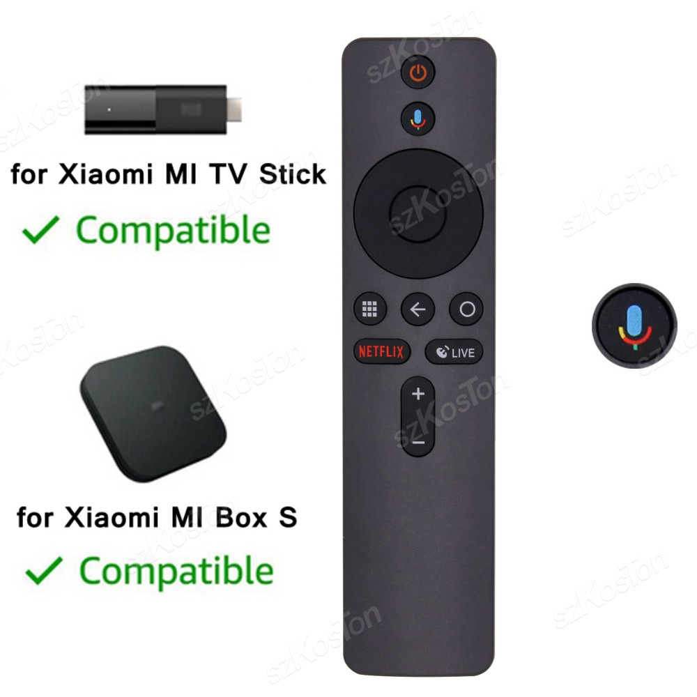 Replacement Bluetooth Voice Remote Control For Xiaomi MI Box S MI TV Stick MDZ-22-AB MDZ-24-AA Smart