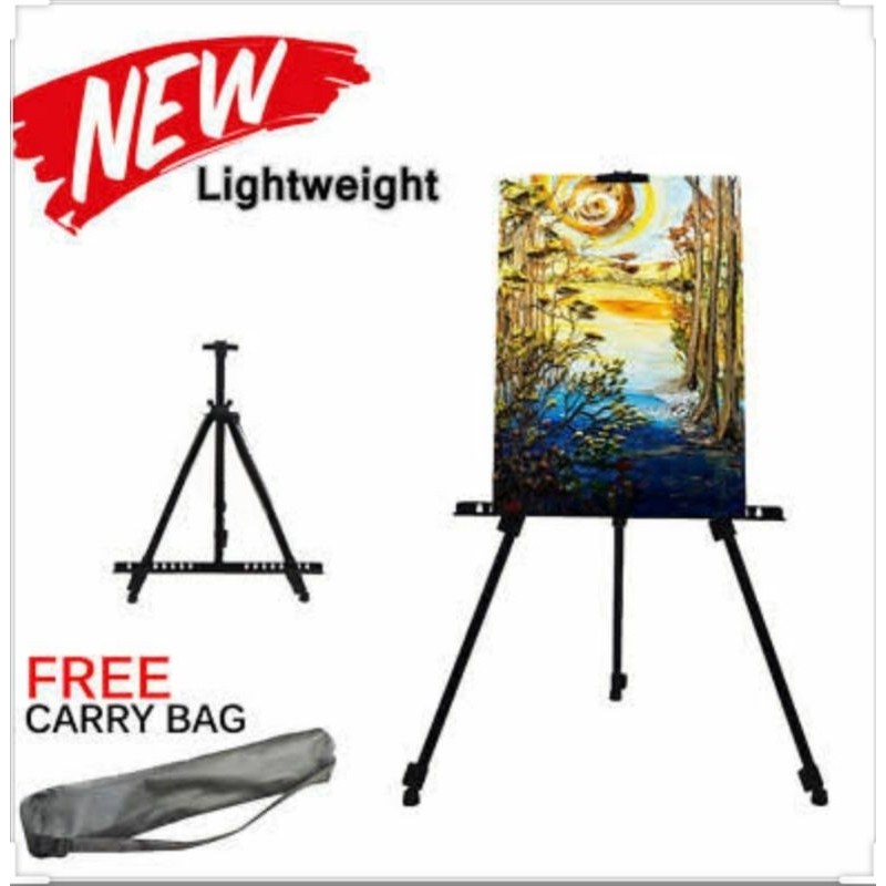 Stand Foto Frame Tripod Frame Foto Wedding Besi Hitam