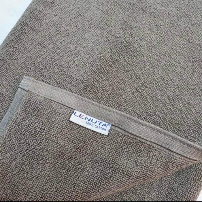 Terlaris keset kaki handuk hotel bintang lima five stars 50x75 lenuta cotton - Coklat