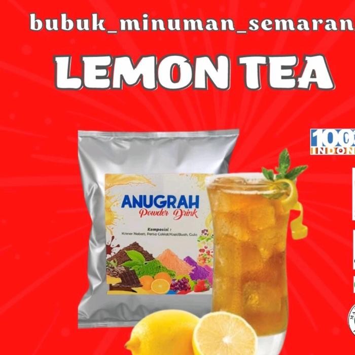 

Bubuk minuman rasa Lemon Tea 1kg