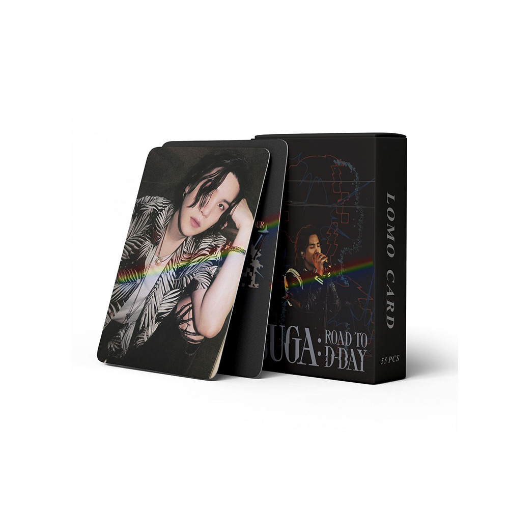 

55pcs SUGA Road To D-Day Agust D Lomo Card Collection Card Photo Card Postcard Solo Card Fan Love Photo Charm Dol Cards