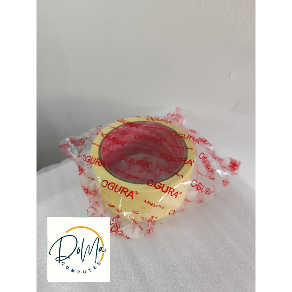 

1 PCS LAKBAN MASKING MSK 2 INCH 12 YARD (48MM x 18M) - LAKBAN KERTAS KUNING