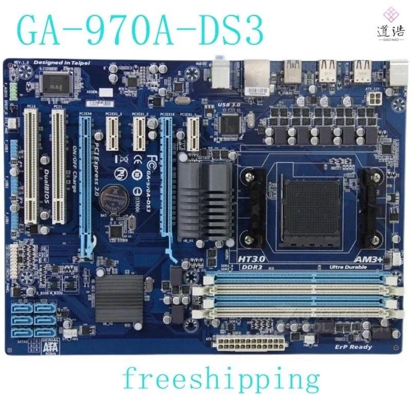 For Gigabyte GA-970A-DS3 Motherboard 32GB Socket AM3+ DDR3 ATX 970 Mainboard 100% Tested Fully Work