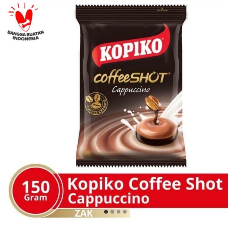 

Kopiko coffe cappucino zak 150gr @50 PCS