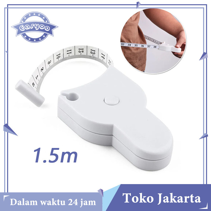 Alat Ukur Lingkar Badan 150cm Meteran Badan Meteran Baju Alat Ukur Badan Meteran Perut Alat Meteran 