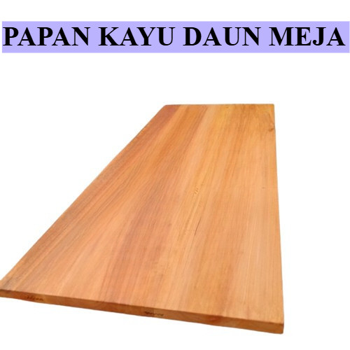 Papan ambalan kayu mahoni daun meja
