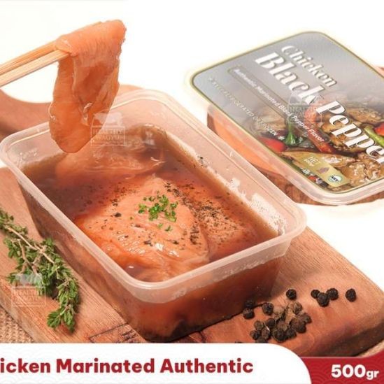 

Ayam Slice Marinasi Blackpaper 500 gr