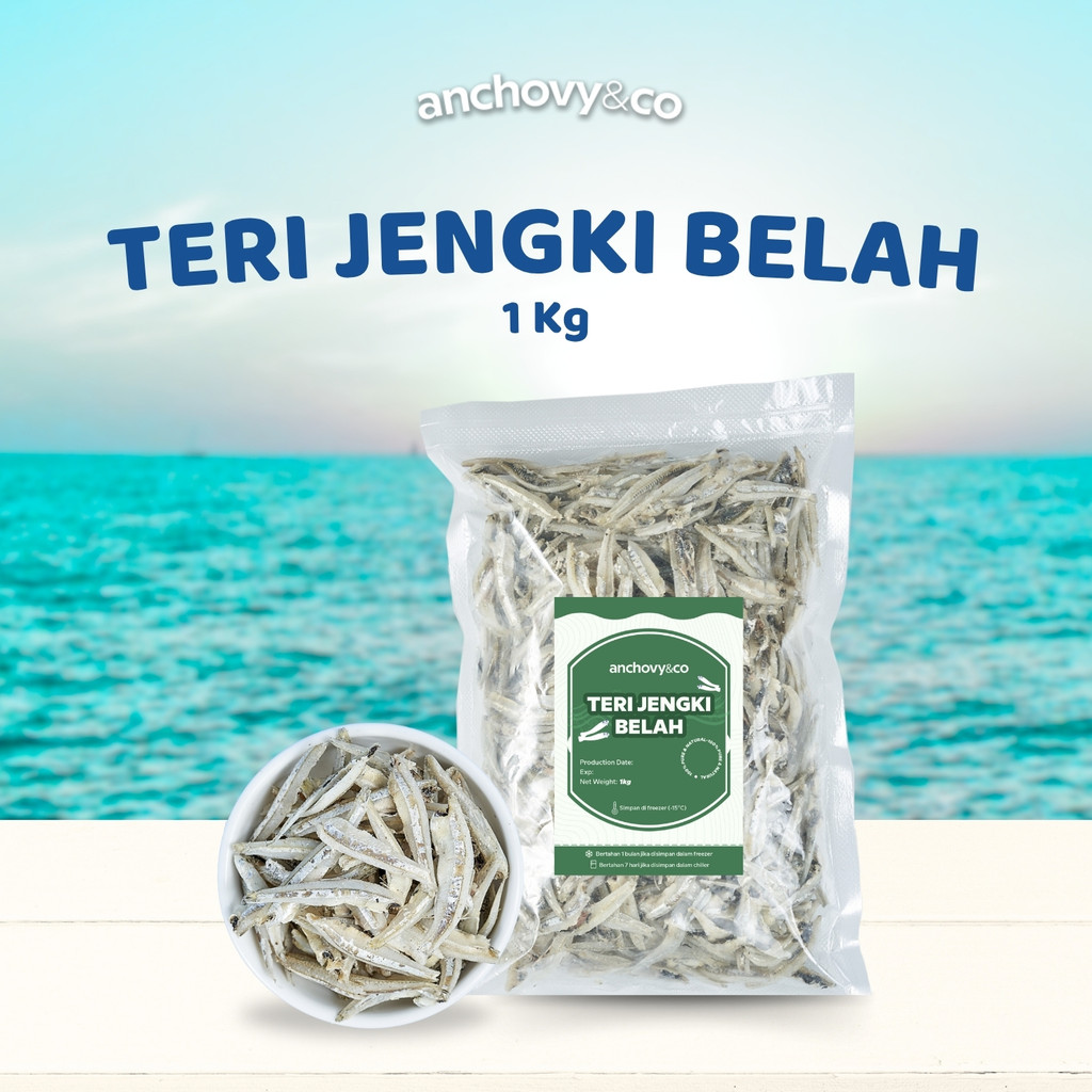 

Ikan Asin Jengki Belah 1kg | Anchovyandco