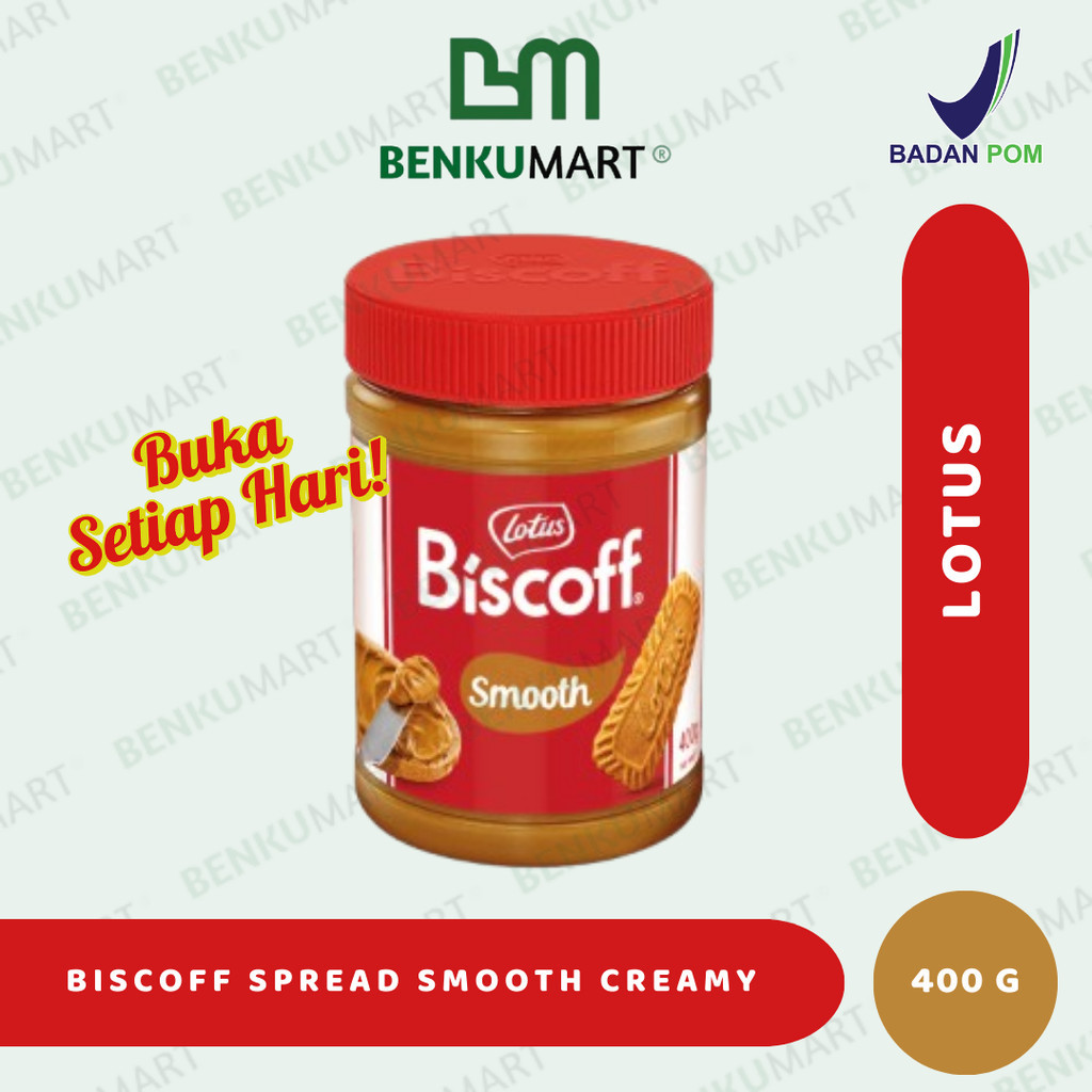 

Lotus biscoff spread original / smooth 400 gram