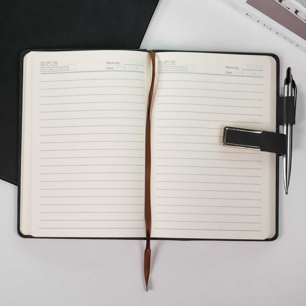 

EZSHOPPING Toddi Buku Jurnal Leather Notebook Diary A5 80GSM 200 Halaman - TD663| BISA COD |