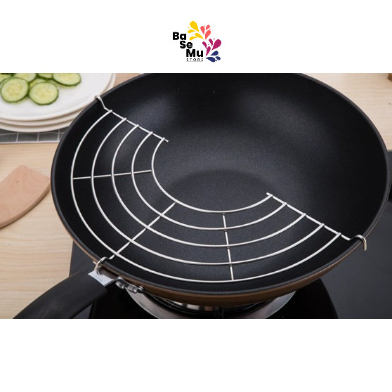 Tirisan Minyak Saringan minyak Stainless steel anti karat Alat peniris gorengan LYJ