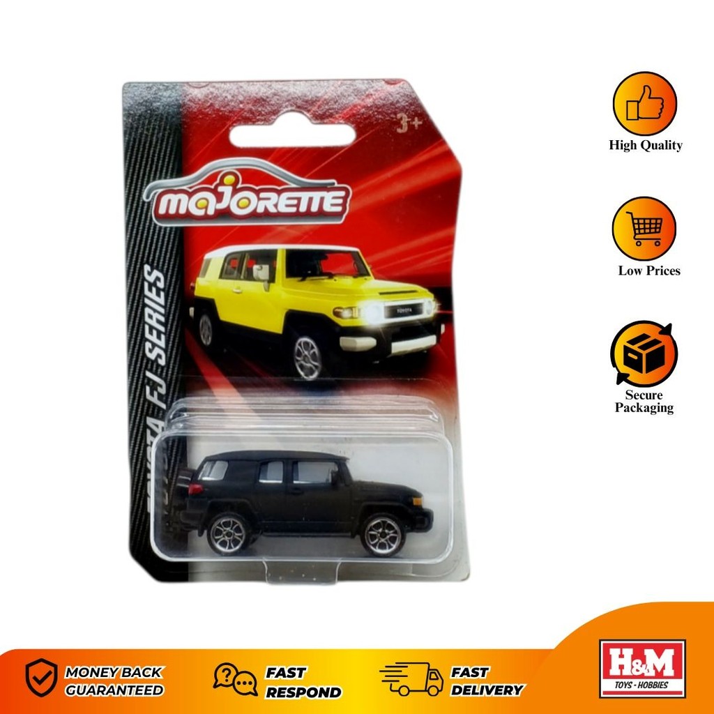 Majorette Toyota FJ Series Toyota FJ Black
