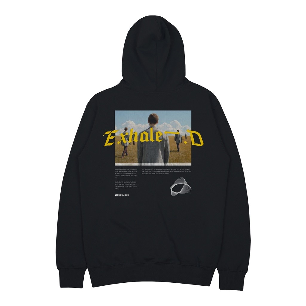 Dobujack Exhale Black Hoodie