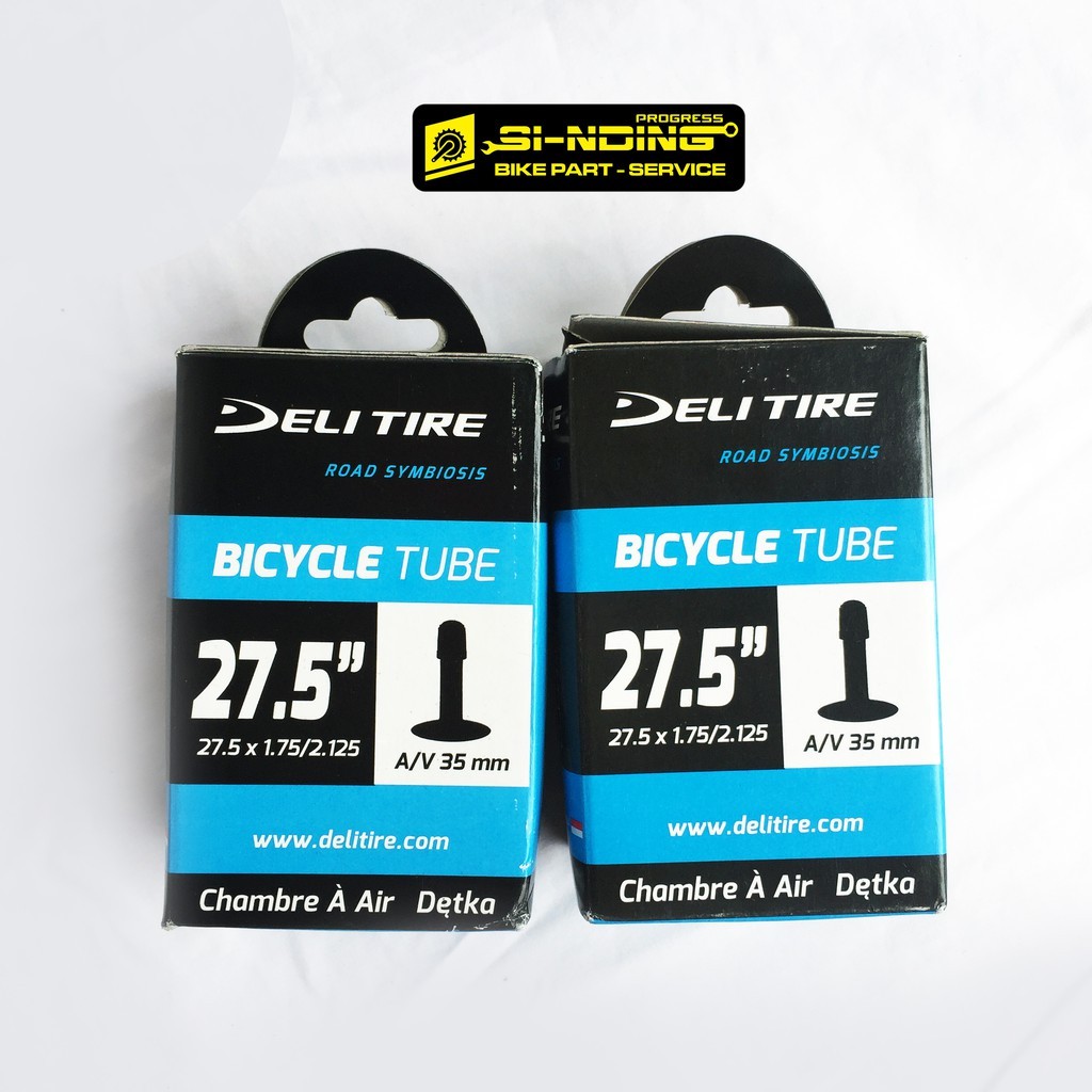 Ban Dalam Sepeda MTB 27.5 X 1.65 1.75 1.95 2.10 2.125 Delitire American Valve Schrader