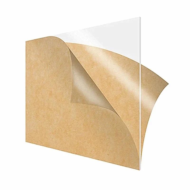 

200x200mm plexiglass clear acrylic board, organic plastic sheet, 1mm, 3mm and 8mm glass methacrylate Customizable board