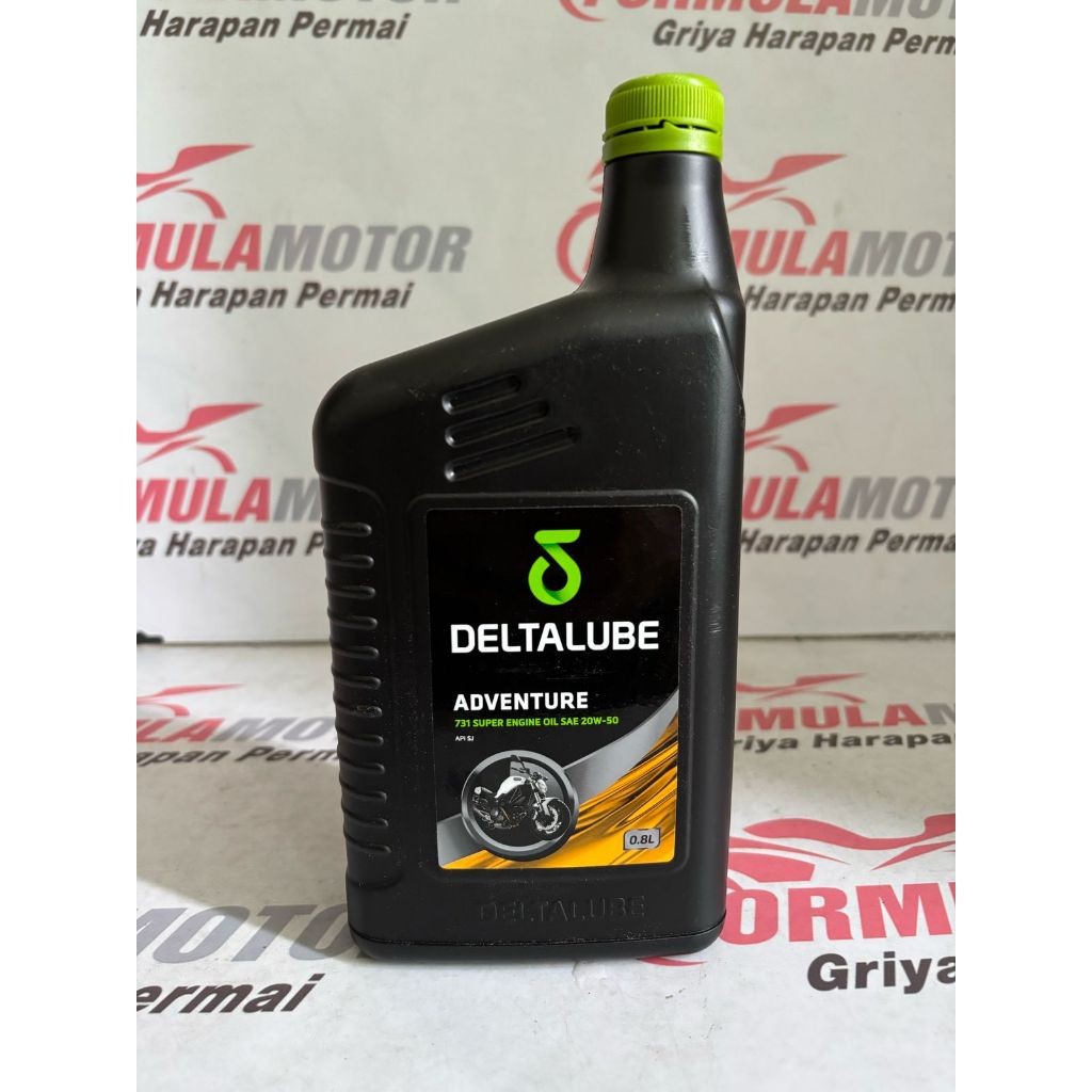 (Manual Series) Deltalube 4T 800ml/1Liter - Oli Mesin Motor 4TAK