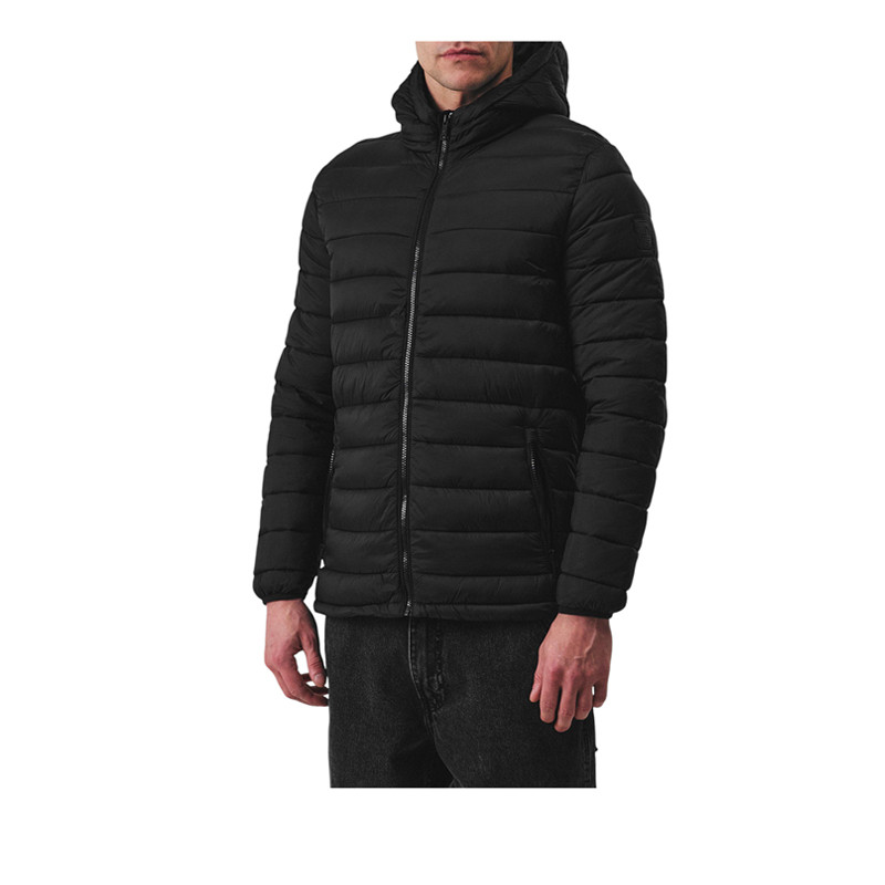 Soulcal Men's Fashion Short Puffer Jackets - Black
