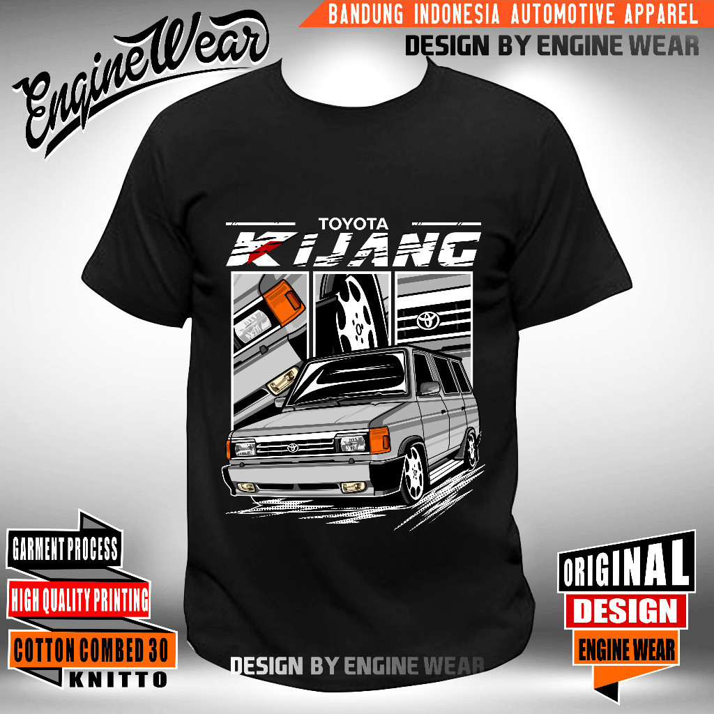 Kaos kijang grand baju tshirt mobil toyota kijang super