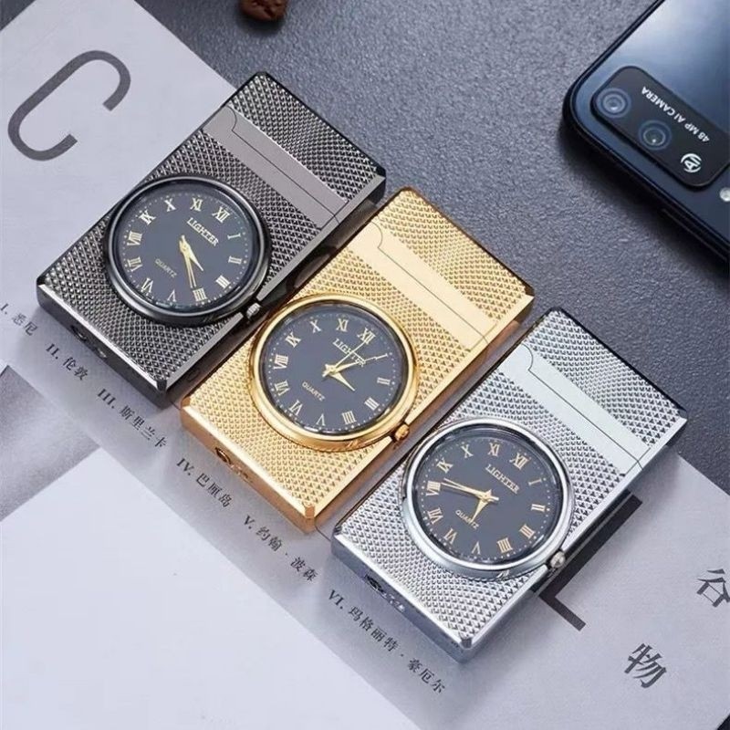 Promo Korek api jam bara las denting nyaring lighter HF611