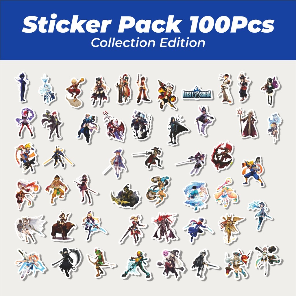

Hot Stiker Game Online Series Lost Saga Lucu Anti Air Stikers Berperekat Waterproof Sticker Decal Buat Motor Helm Buku Journal Koper Casing HP Laptop Botol Minum
