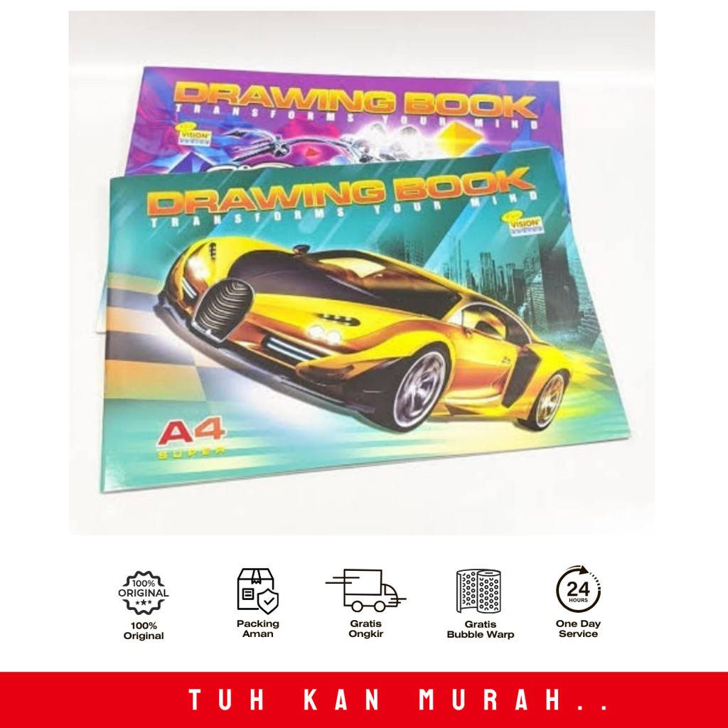 

SIDU DRAWING BOOK/BUKU GAMBAR A4 & A3
