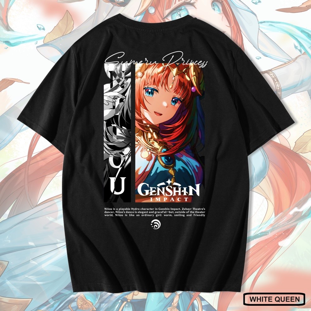 WHITE QUEEN - KAOS NILOU GENSHIN IMPACT SUMERU PRINCESS -  GENSHIN IMPACT NILOU SUMERU